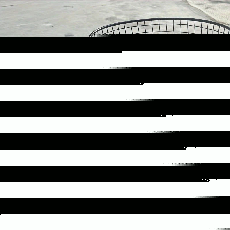 Black Stainless Steel Fruit Basket Storage