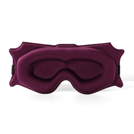 3pc 6D Contoured Zero-Pressure Sleep Mask - 360 Light Blocking Eye Mask with Adjustable Strap(Dura)